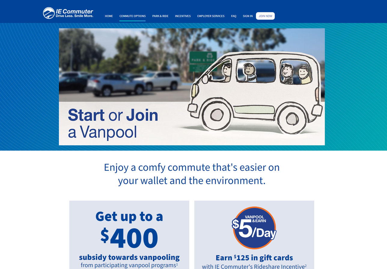 IE Commuter employer and travel survey materials